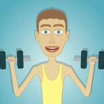 Muscle Clicker: Gym game