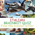 Quiz Find the Italian brainrot Letters